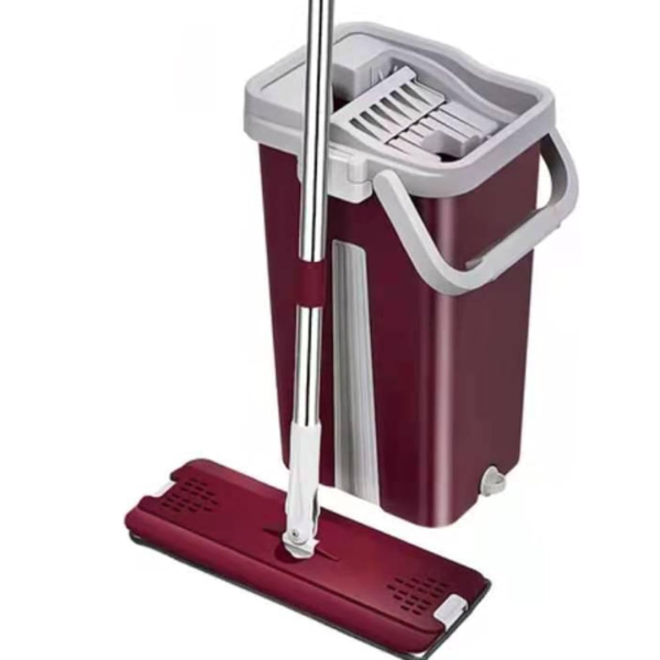 Mop Microfibre Titan Twist cu Stoarcere Automata - Pentru Toate Suprafetele
