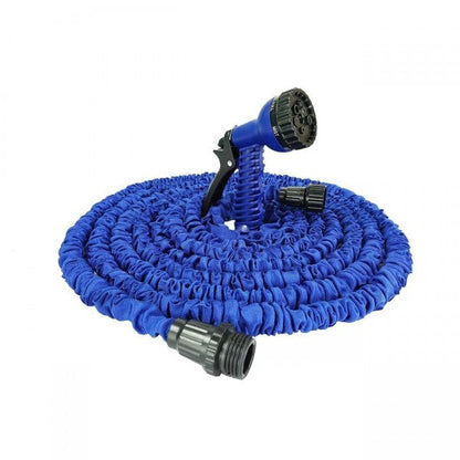 Furtun de gradina extensibil 75 m, Jeturi Multiple, aparat de stropit si Racorduri Incluse