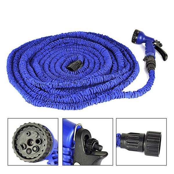 Furtun Extensibil Gradina 15m cu  Aparat de Stropit inclus