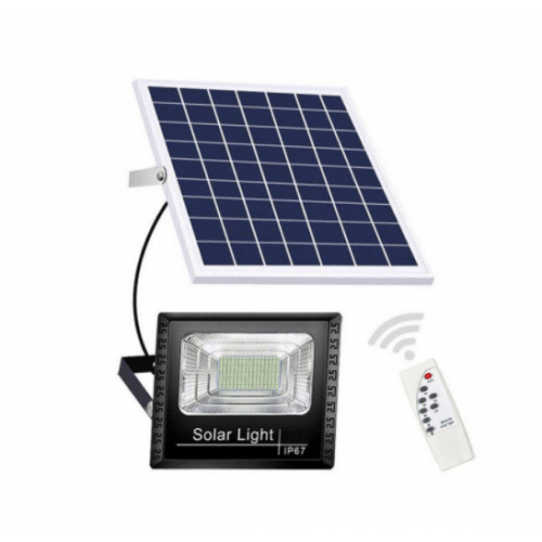 proiector Solara CL10W Panou Solar Rezistent la Apa, cu Telecomanda
