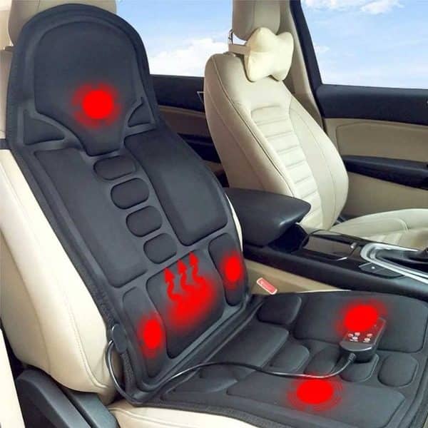 Husa masaj cu incalzire pentru scaun auto