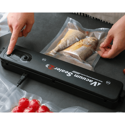 Oferta Pachet – Aparat de sigilat si vidat Vacuum Sealer S + Rola pentru vidat alimente