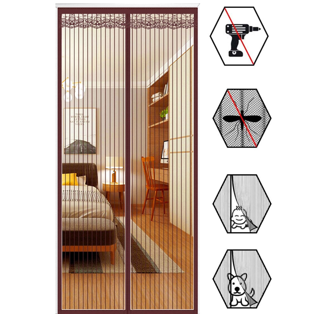 Perdea Magnetica Anti-Insecte cu Inchidere Automata - Protectie Eficienta