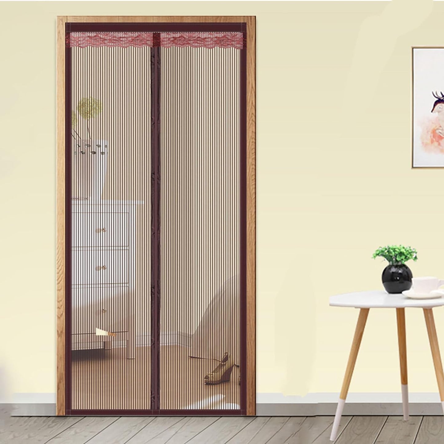 Perdea Magnetica Anti-Insecte cu Inchidere Automata - Protectie Eficienta