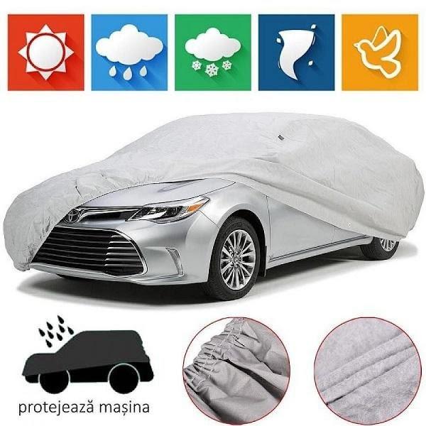 Prelata Auto Impermeabila Premium - Marimea S (400x160x120cm) - Protectie Completa Anti-UV