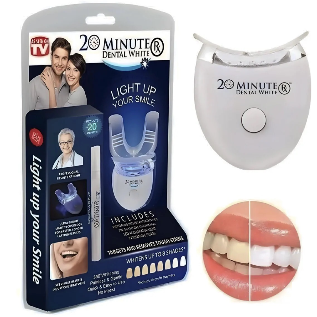 Kit Profesional Albire Dinti LED - Rezultate in 20 Minute cu Formula Avansata