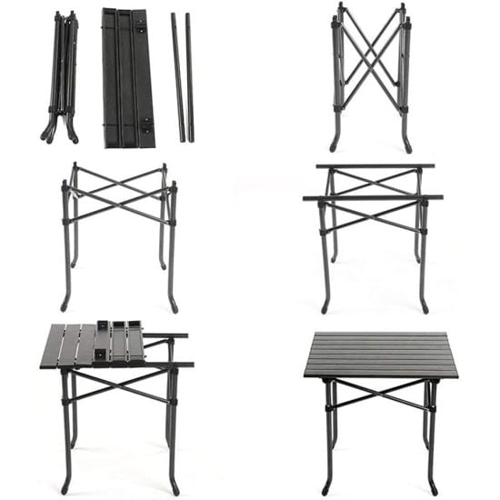 Masa pliabila pentru picnic din aluminiu