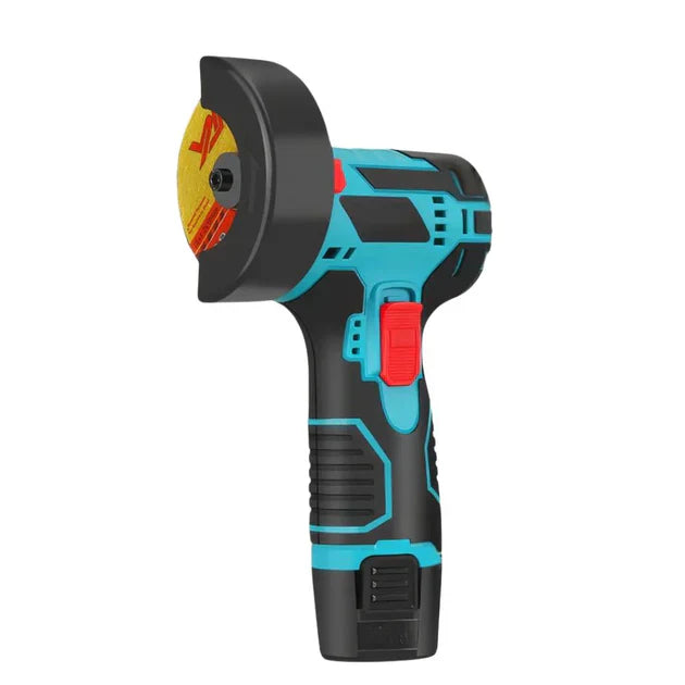 Set Polizor unghiular & Mașină de găurit cu impact 48V cu 2 baterii + 5 discuri cadou