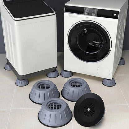 Set 4 Suporturi Anti-Vibratii pentru Masina de Spalat - Antiderapante si Fonoabsorbante