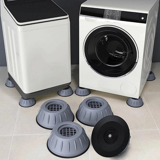 Set 4 Suporturi Anti-Vibratii pentru Masina de Spalat - Antiderapante si Fonoabsorbante