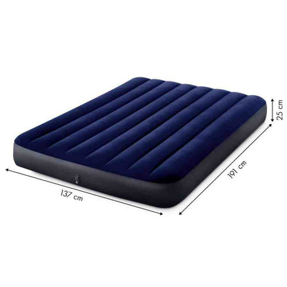 Saltea gonflabila, 2 persoane, pentru camping 137 x 191 cm