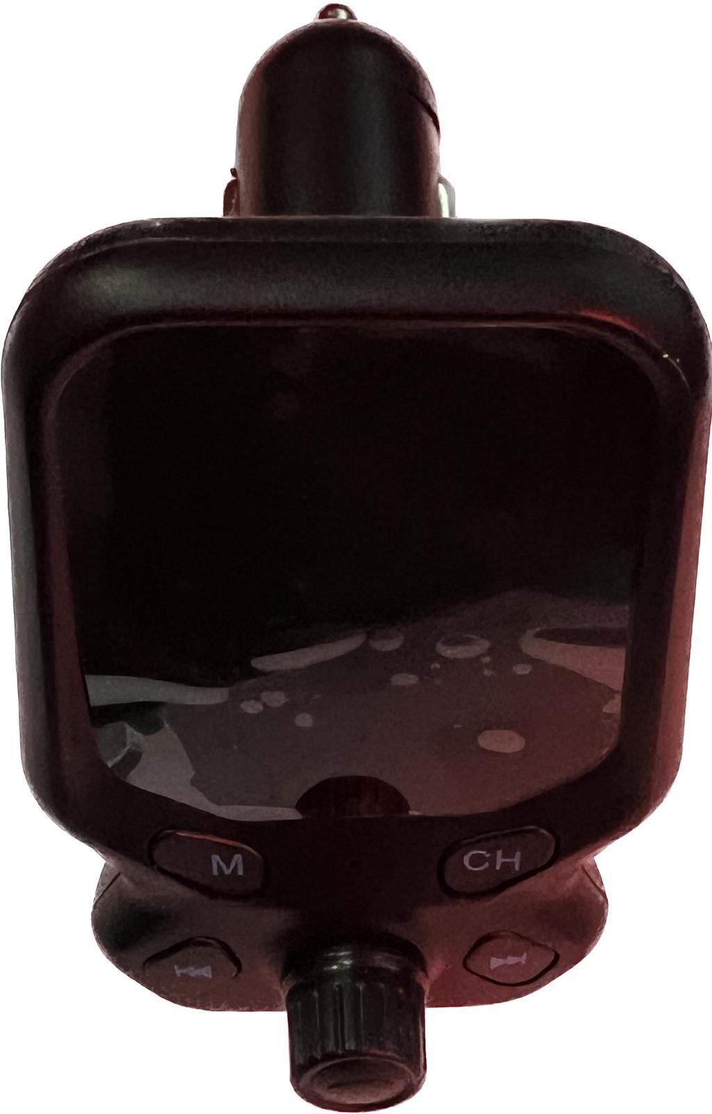 Modulator Auto Transmitator FM s30 Bluetooth 4.0 AUX USB QC3.0 Display Color 1.8″ MP3 Player Android iOS