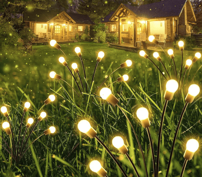 Lampa LED decorativă ,tip licurici De Gradina 8 Bulbi