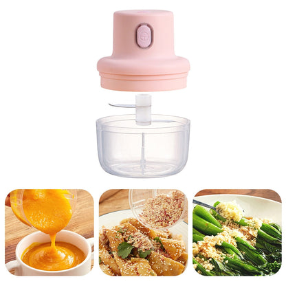 Mini Tocator Electric - Tocator Rapid pentru Bucatarie cu Lame Inox
