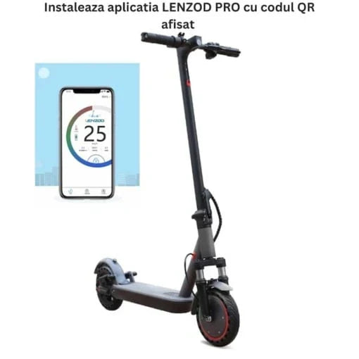 Trotinetă electrică  , 350W, 35 km autonomie, pliabilă, roți 8.5