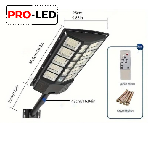 LAMPA SOLARA STRADA PRO-LED XL