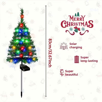 Brăduți mici solari - set de 4