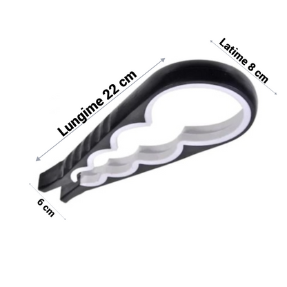Deschizator universal pentru borcane si sticle - Accesoriu de bucatarie cu 4 marimi
