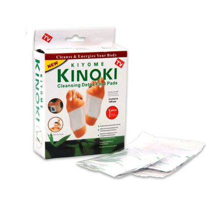Set 5 Cutii Plasturi Detoxifiere Kinoki - Eliminare Toxine Naturala prin Talpi
