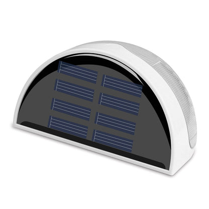 Set 2 Lampi Solare LED cu Senzor Lumina pentru Exterior - Iluminat Ecologic Perete/Gard
