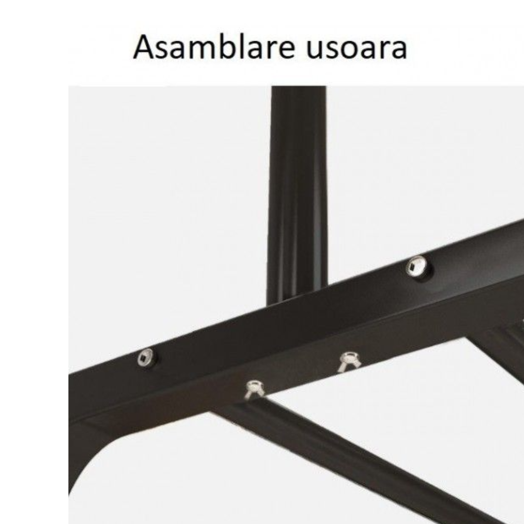 Organizator Dublu pentru Haine - 40 Umerase + Suport Pantofi - Otel Inoxidabil Anti-Coroziv