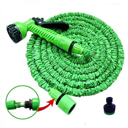 Furtun Extensibil Gradina 37m cu Aparat de Stropit Inclus- Material Premium Expandabil