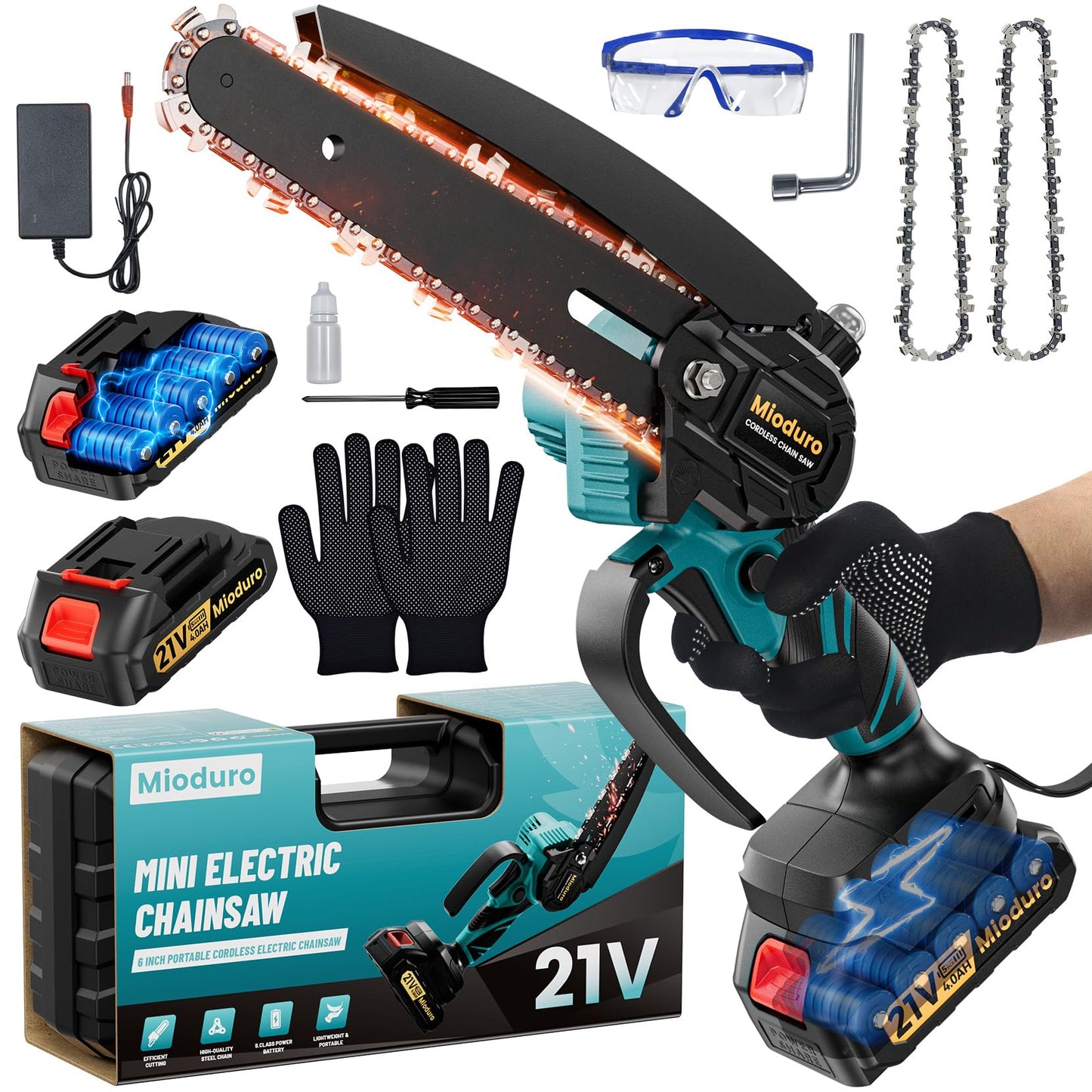 Drujba 6 Inch, cu 2 ACM 48v, si 2 Lanturi