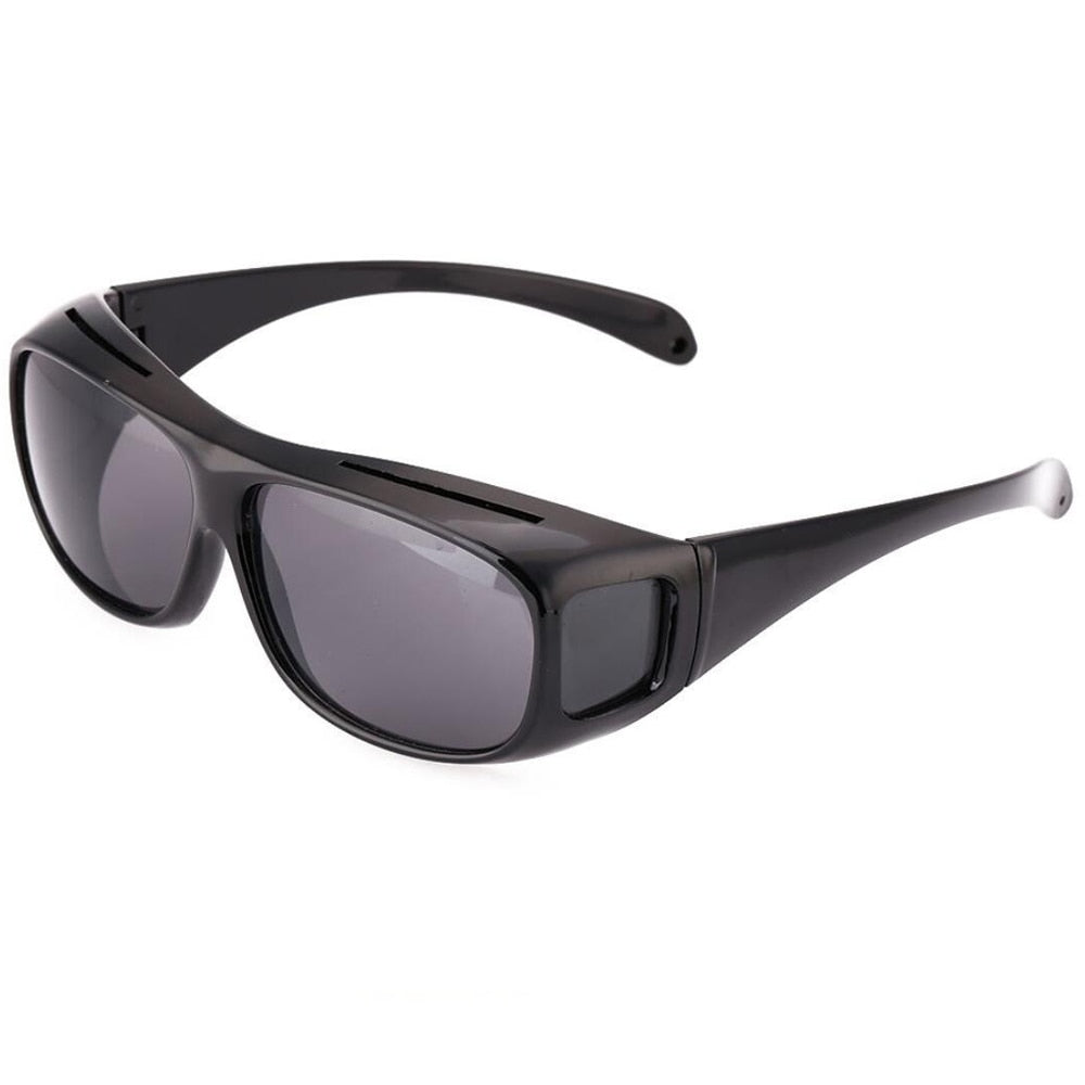Set Ochelari Auto Zi/Noapte - Pentru Condus in Ceata si Protectie Solara
