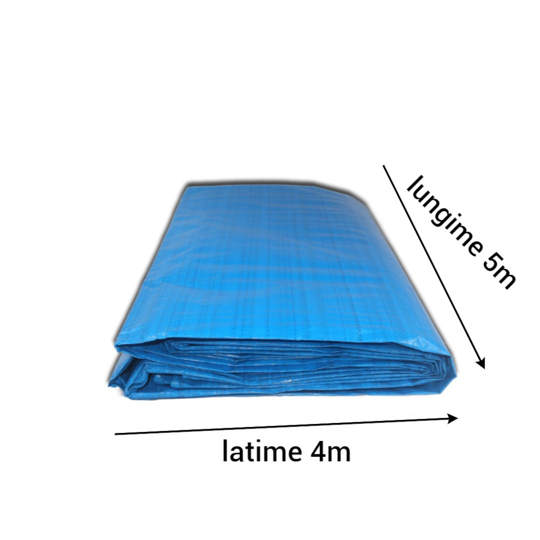Prelata Impermeabila 4x5m - Protectie UV, Rezistenta la Grindina si Intemperii