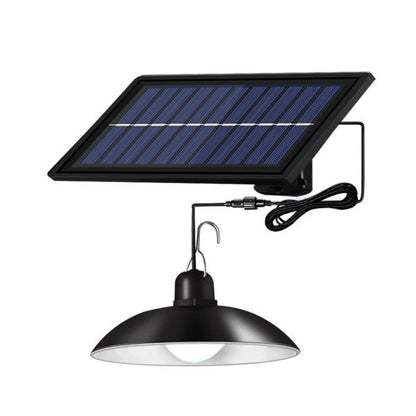 Kit Solar Portabil cu Lanterna, Radio FM, MP3 Player si 3 Becuri LED - Sistem de Iluminat si Incarcare pentru Camping