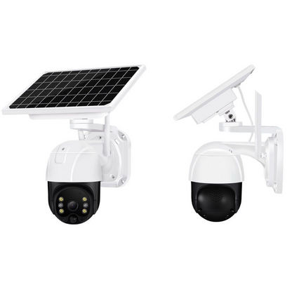 Camera Supraveghere Solara Autonoma WiFi 3MP - Rotire 360° cu Viziune Nocturna si Aplicatie Mobila