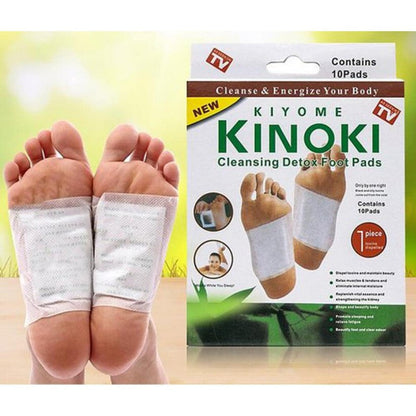 Set 5 Cutii Plasturi Detoxifiere Kinoki - Eliminare Toxine Naturala prin Talpi