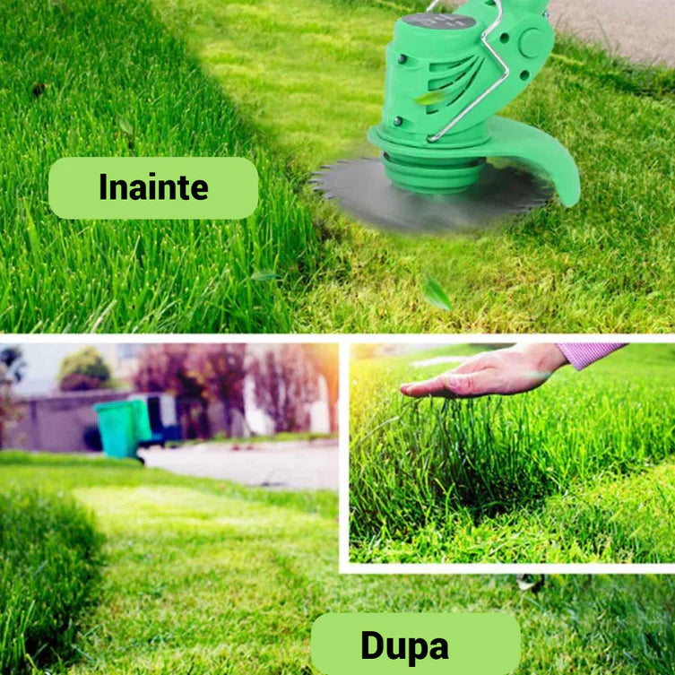 Motocoasa-electrica 48v, 6000mah, 18000 rpm cu 2-acumulatori