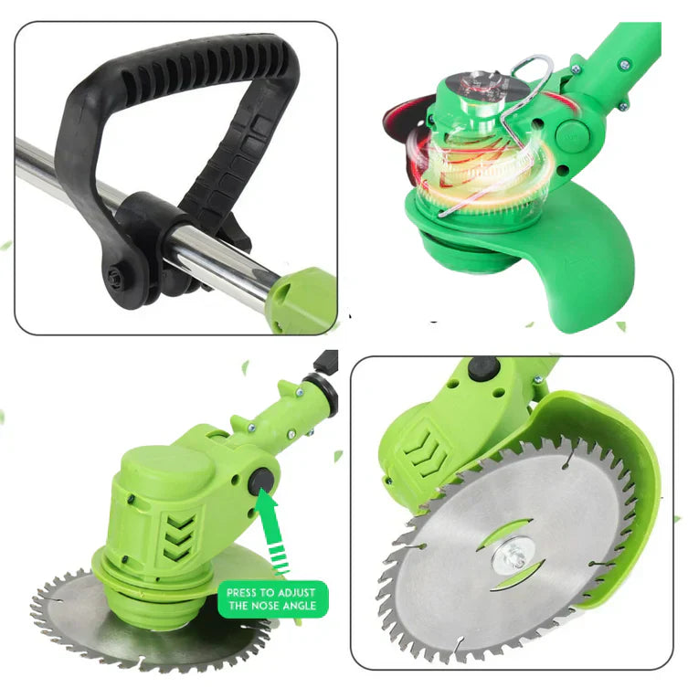 Motocoasa-electrica 48v, 6000mah, 18000 rpm cu 2-acumulatori