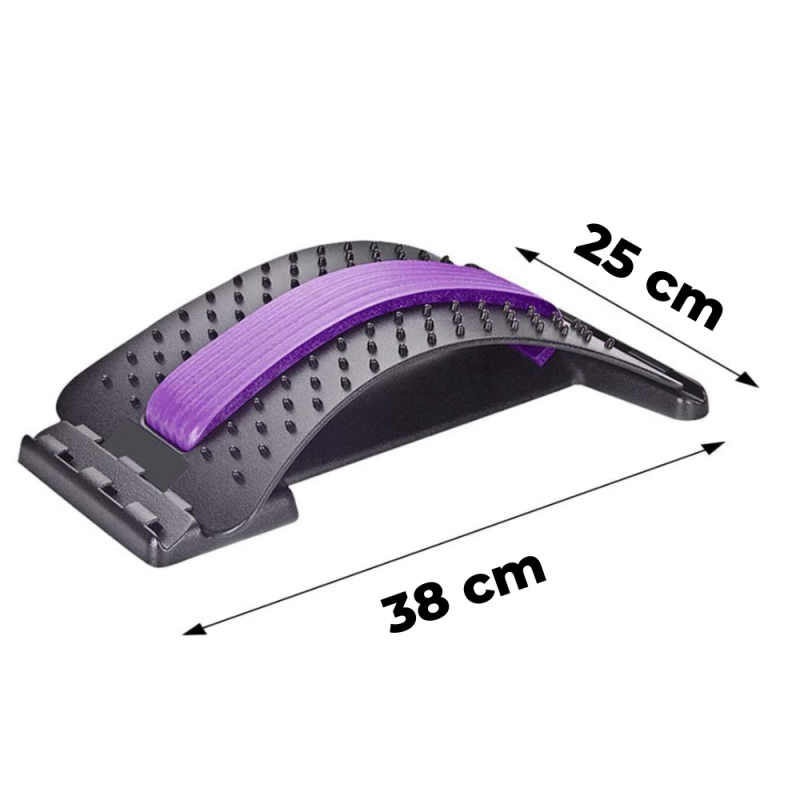 Corector Postura cu Masaj Lombar - Dispozitiv Ergonomic pentru Spate Sanatos