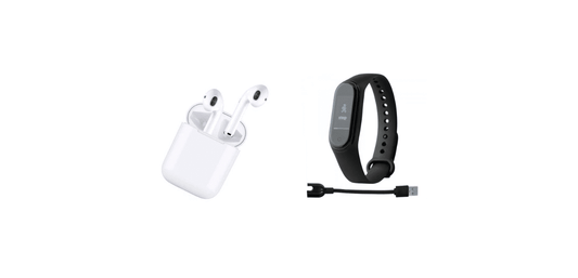 Oferta Casti bluetooth si Brățară fitness.