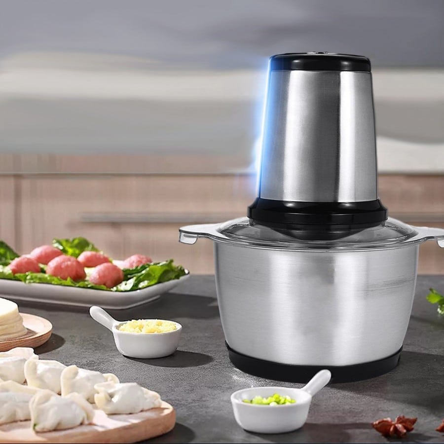 Tocator electric 2 L , vas inox cu 4 lame