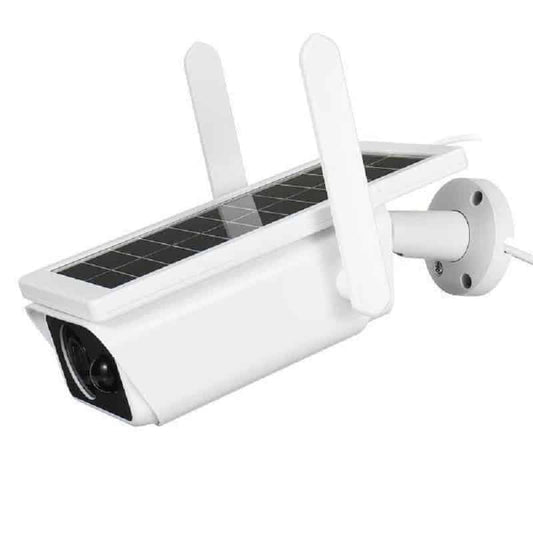 Smart Camera WIFI Exterior cu incarcare solara FULL HD 1080p  Suport card 128GB