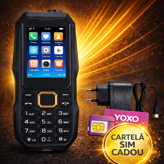 TELEFON ANTI SOC - REZISTENT LA ORICE! + CARTELA SIM CADOU