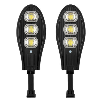 SET 2 x Lampa Stradala cu 90 LED-uri, Incarcare Solara