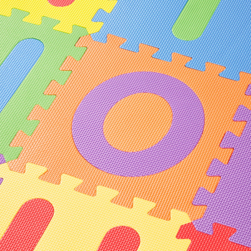 Covor Puzzle Educațional cu Alfabet – 26 Piese din Spumă EVA,