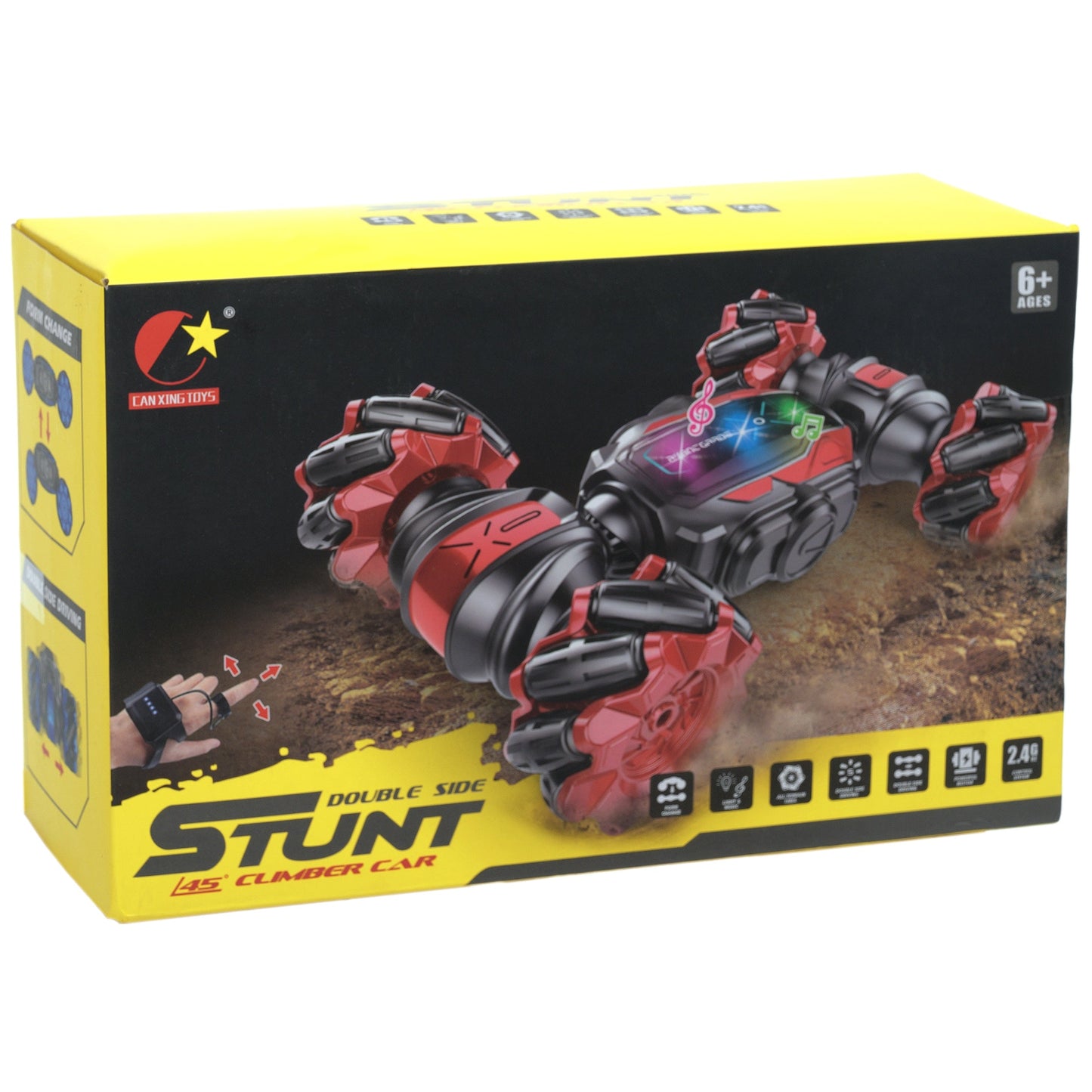 Mașină cu control manual unic pentru conducerea pe drum și offroad!