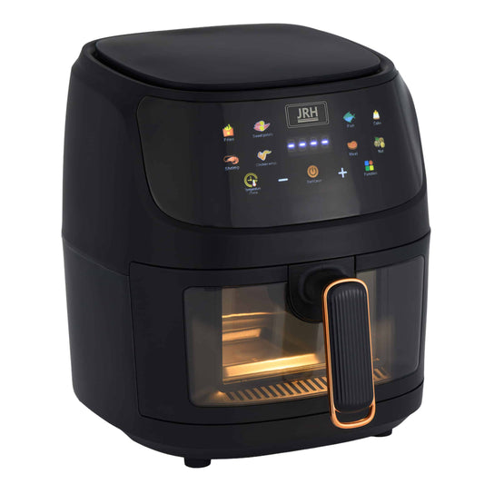 Friteuza Fara Ulei Air Fryer tip cuptor electric , Displat Digital, Functie de Coacere jrh 10L