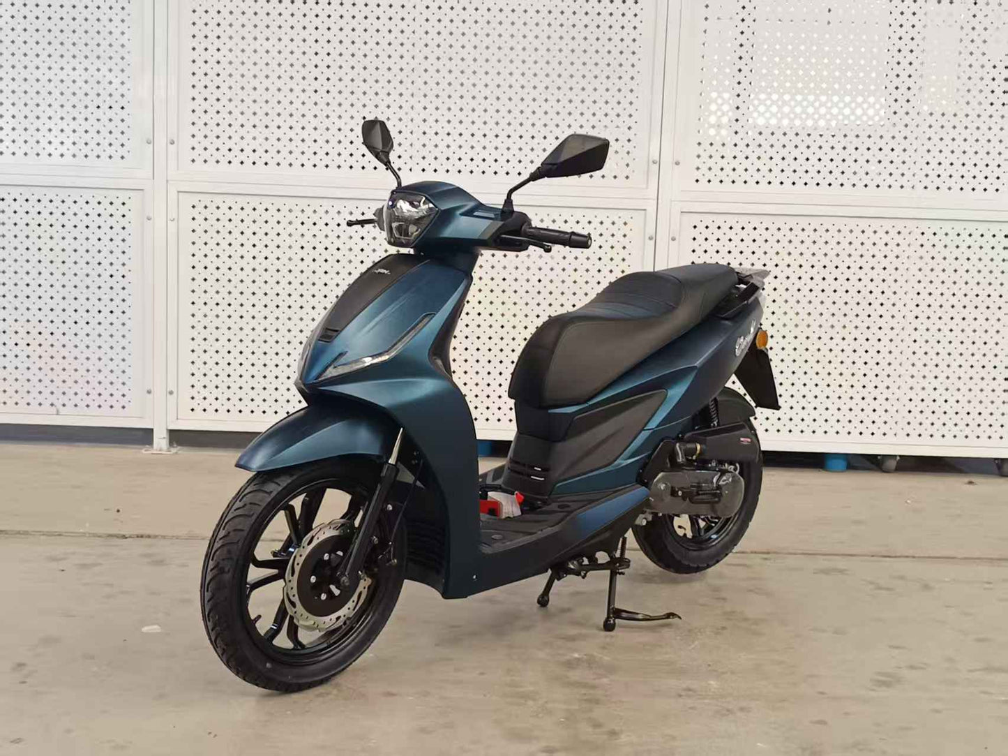 Scuter JRH CORAL 50CC – certificat de înmatriculare, motor EFI, 45 km/h albastru