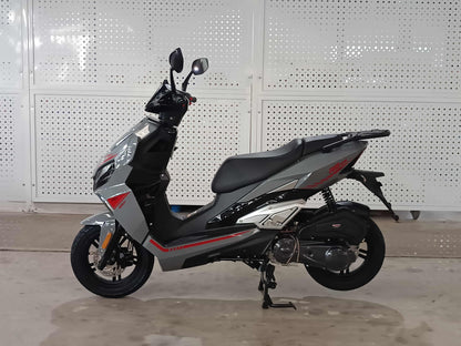 Scuter JRH R9 125CC, viteza 85 km/h, motor EFI, consum redus, gri