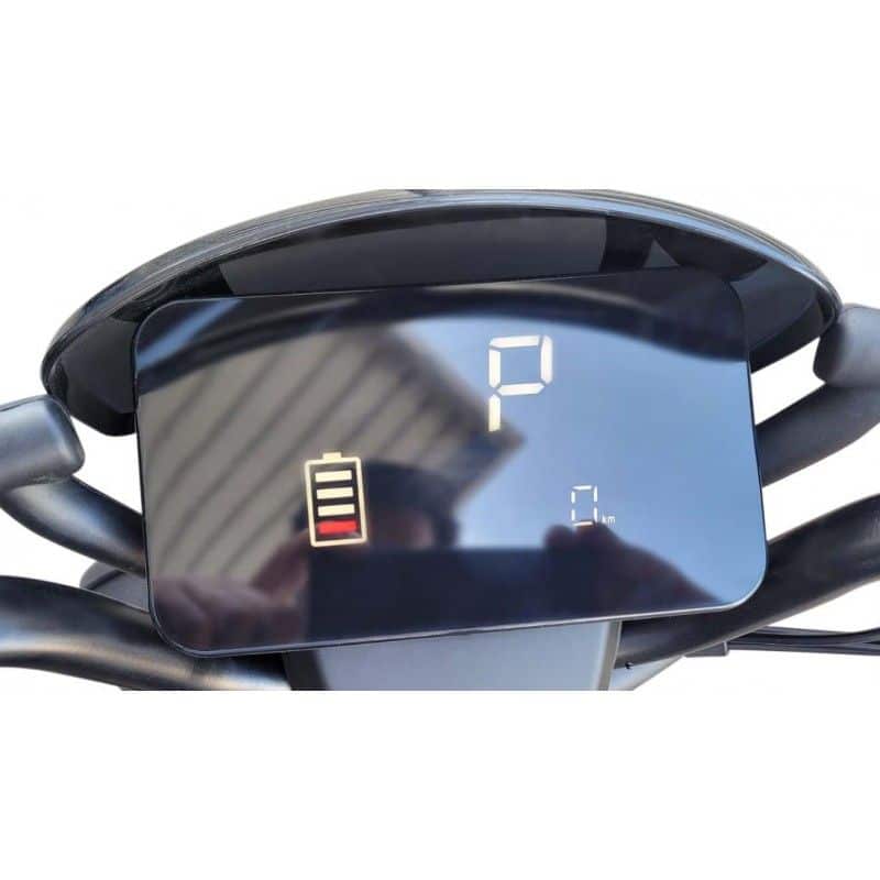 Scuter Electric Negru matt 48V 30Ah 900W – Limitat 25km/h Autonomie 90 km
