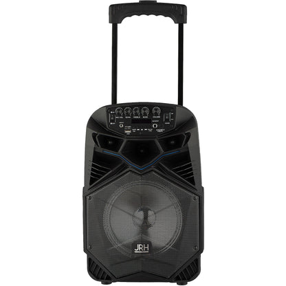 Boxa tip troler JRH A85, 300 W, USB, Microfon wireless Telecomanda