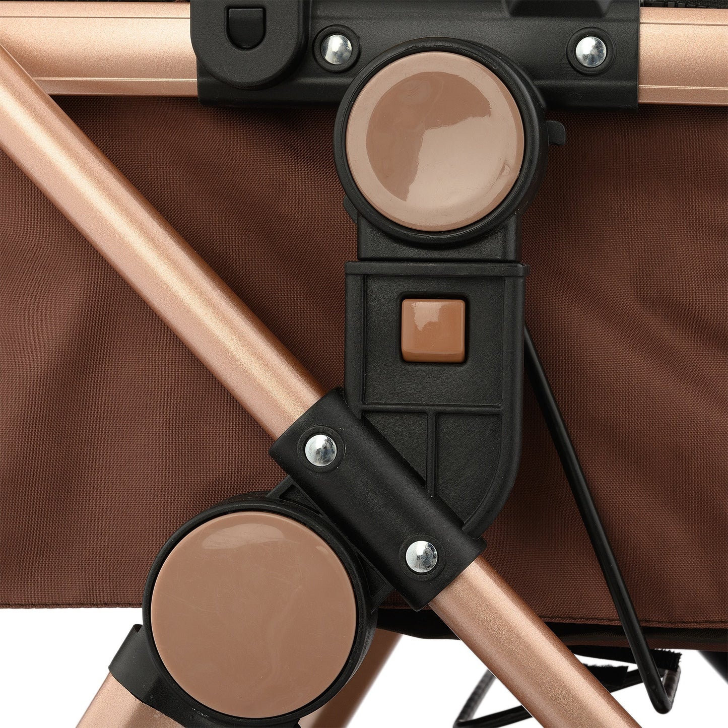 Carucior litle bird , cu suspensii , Maro (Beige) 2in 1 transformabil landou-sport