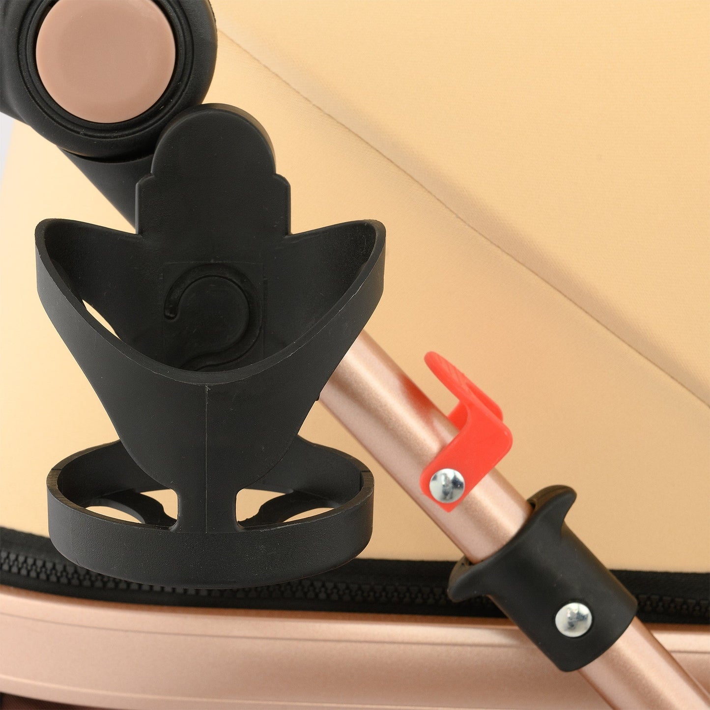 Carucior litle bird , cu suspensii , Maro (Beige) 2in 1 transformabil landou-sport