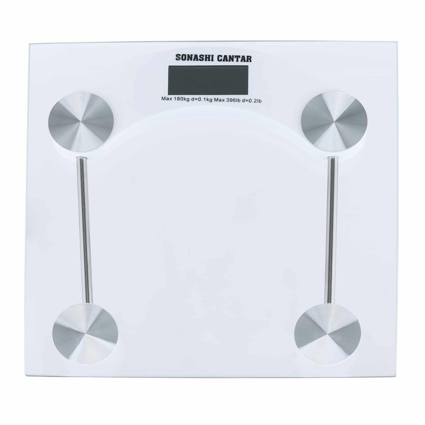 Cantar de baie digital din sticla Esperansa, ecran LCD, 180 kg